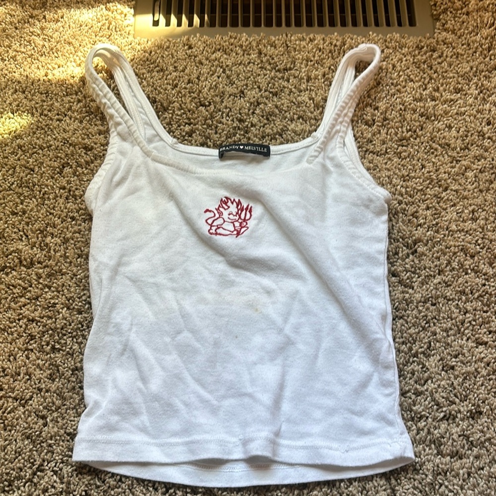 Brandy Melville devil Top one size (petite)